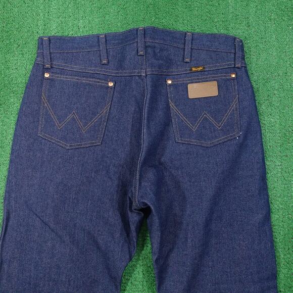 Vintage Wrangler Jeans Mens 36x32 Blue 13MWZ Cowboy Cut Original Fit Denim Pants - Picture 5 of 8